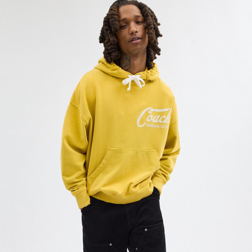Yellow Coach Americana Hoodie | COH866900