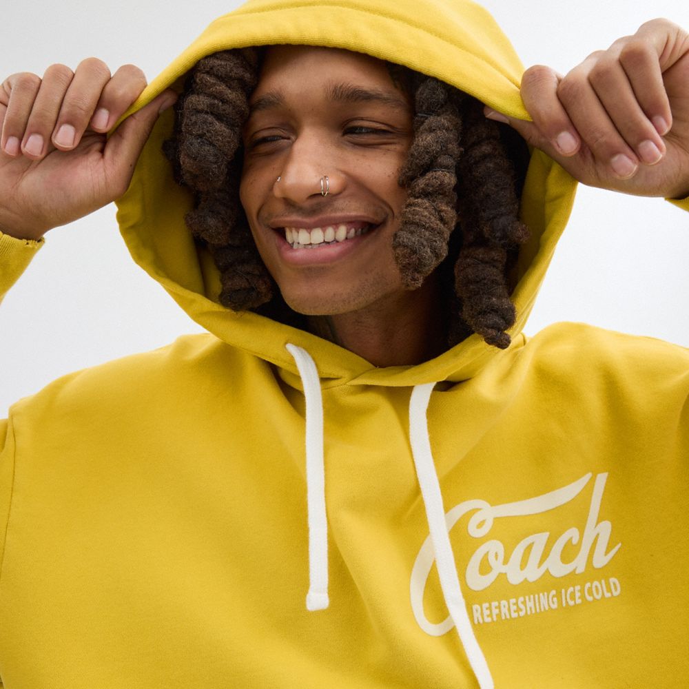 Yellow Coach Americana Hoodie | COH866900