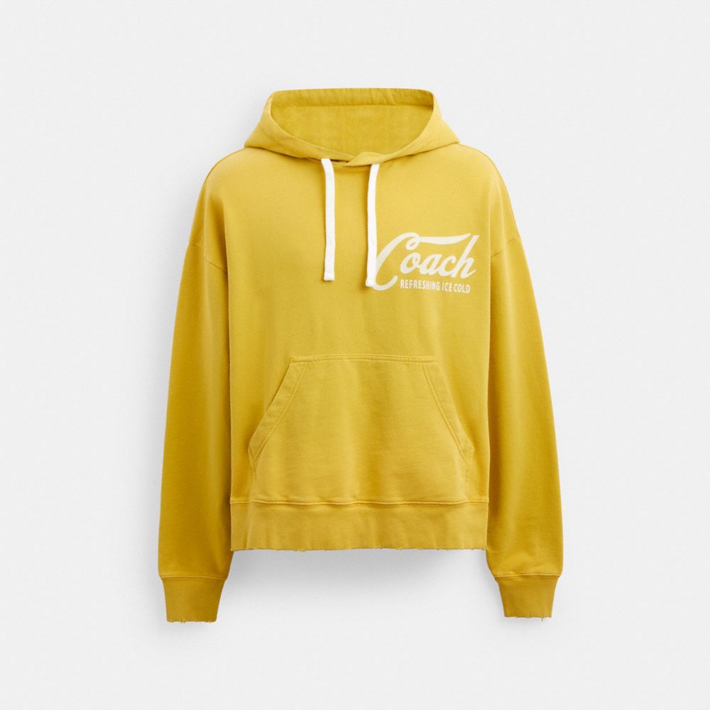 Yellow Coach Americana Hoodie | COH866900